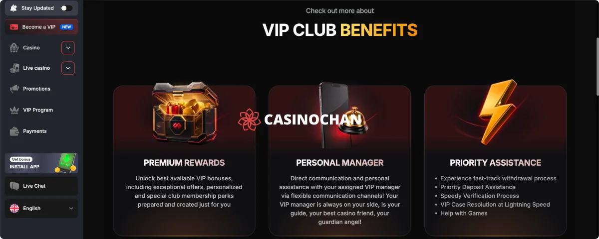 CasinoChan Zábavní platforma